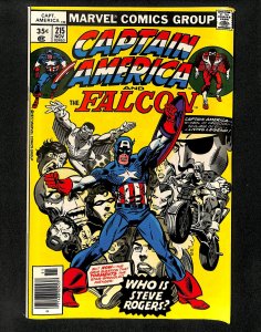 Captain America #215