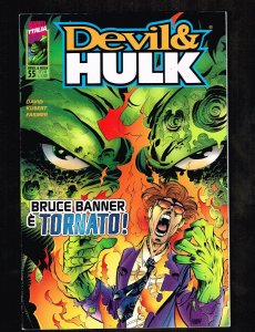 Italian Devil and Hulk #55 ~ Hard To Find ~ 1998 (9.2) WH