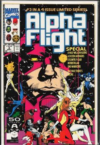 Alpha Flight Special #3 Direct Edition (1991) Alpha Flight