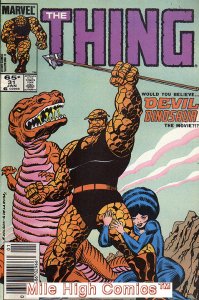 THING   (1983 Series)  (MARVEL) (FANTASTIC FOUR) #31 NEWSSTAND Good Comics