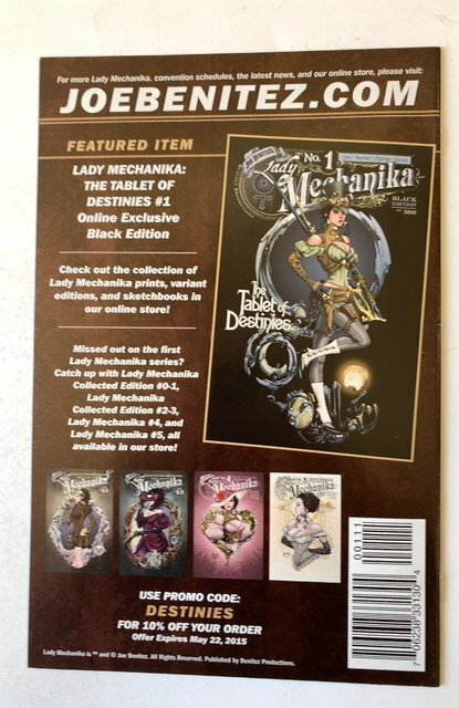 Lady Mechanika: The Tablet of Destinies #1