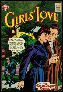 Girls' Love Stories #102 1964- Nurse Cover by Jay Scott Pike FN+