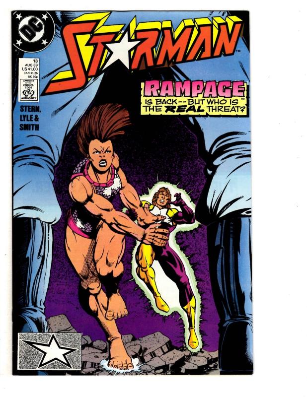 4 Starman DC Comic Books # 13 14 15 16 Superman Stern Lyle Smith Rampage MS7