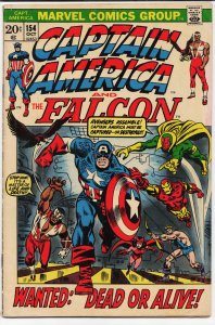 Captain America #154 (1972) Captain America and the Falcon [Key Issue]