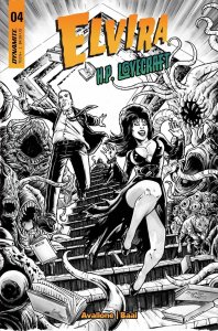 Elvira Meets HP Lovecraft # 4 Variant 1:7 Cover I NM Dynamite Ships May 22nd