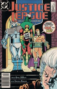 Justice League International #20 (Newsstand) FN ; DC | Giffen DeMatteis