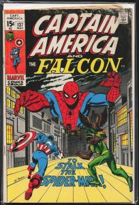 Captain America #137 (1971) Captain America and the Falcon