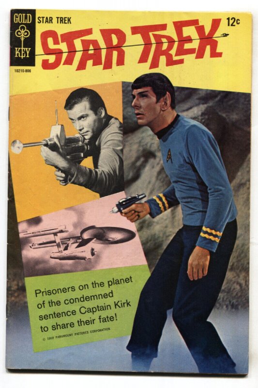Star Trek #2 1968-Gold Key-Leonard Nimoy-William Shatner-FN-