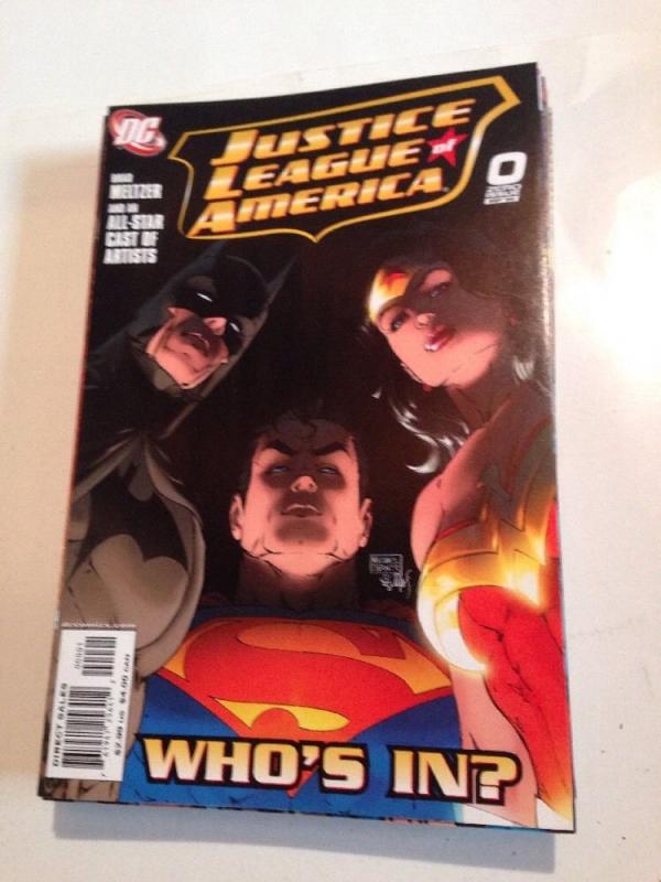 Justice League Of America 0-11 13-16 19 Near Mint Lot Set Run