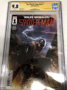 Miles Morales: Spider-Man (2023) #1 (CGC 9.8 SS) Signed Dike Ruan, Ziglar Story