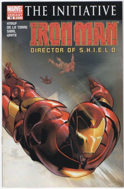 Iron Man #15 (2007)  NM+ to NM/M  original owner  variant