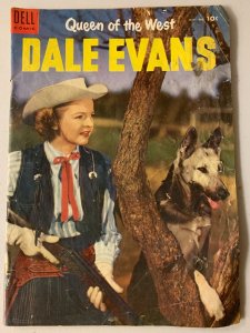 Queen of the West Dale Evans #5 Deli Comics 3.0 one inch spine split (1954)