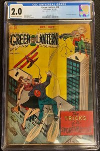 Green Lantern #28 (1947) CGC 2.0