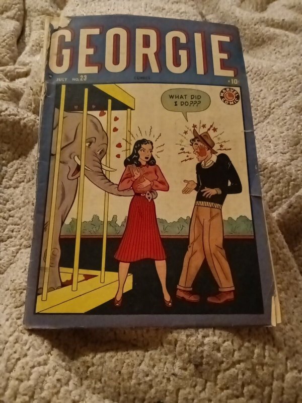 Georgie #23 Marvel Comics 1949 timely Frankie good girl art golden age pre-code