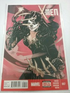 X-Men Comic 7 Cover A 1stPrint 2014 Brian Wood Terry Dodson Keith Marvel NW154