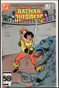 Batman and the Outsiders #24 (1985) Batman and the Outsiders [Key Issue]