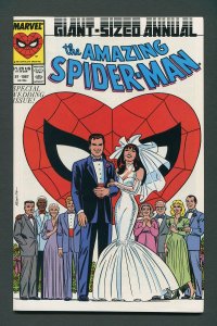 Amazing Spiderman Annual #21 / 9.4 NM Wedding  1987