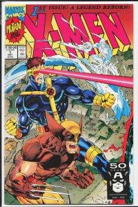 X-Men #1 Wolverine and Cyclops Cover (1991) X-Men [Key Issue]