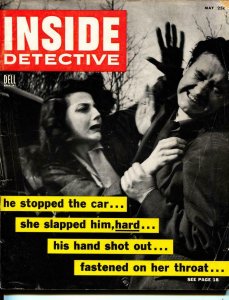 Inside Detective-Pulp-5/1955-Murder-Killer-Execution-VG