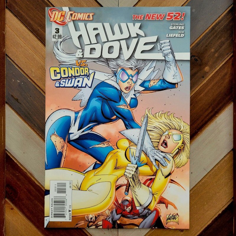 HAWK & DOVE #1-4 (DC 2011) High Grade! Feat DEADMAN/BOSTON BRAND Ltd Series