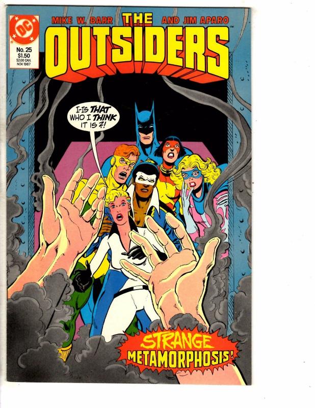 9 Outsiders DC Comics Annuals # 1 & 2 (Diff Ser.) + # 20 23 24 25 26 27 28 J214