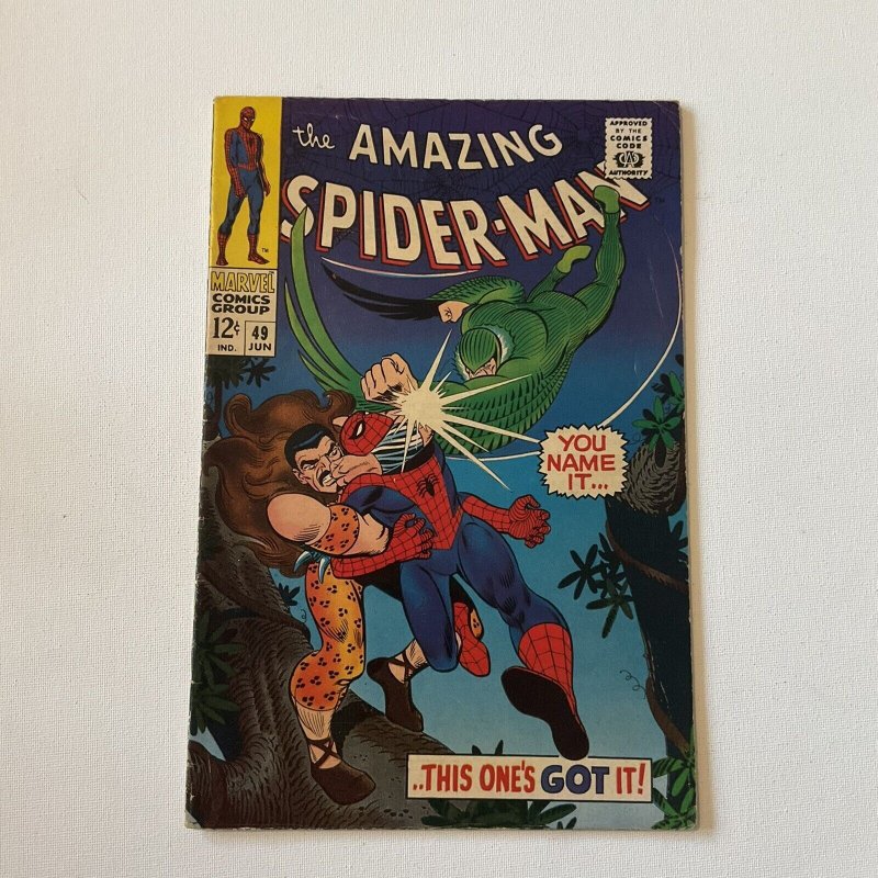 Amazing Spider-Man 49 Fine- Fn- 5.5 Marvel 1967 B