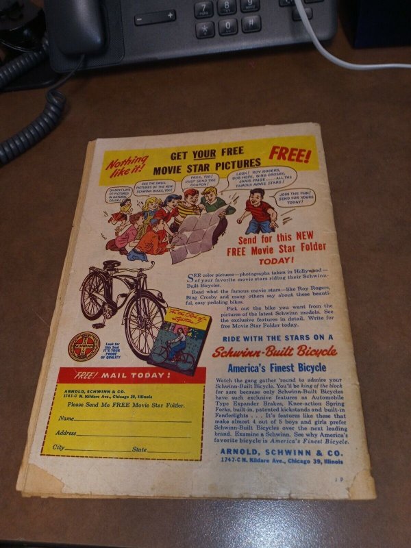 Joe Palooka 31 harvey comics 1949 golden age cupid boxing cover precode hero