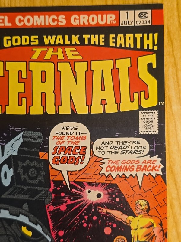 The Eternals #1 (1976) Ungraded *4?'s In Description*