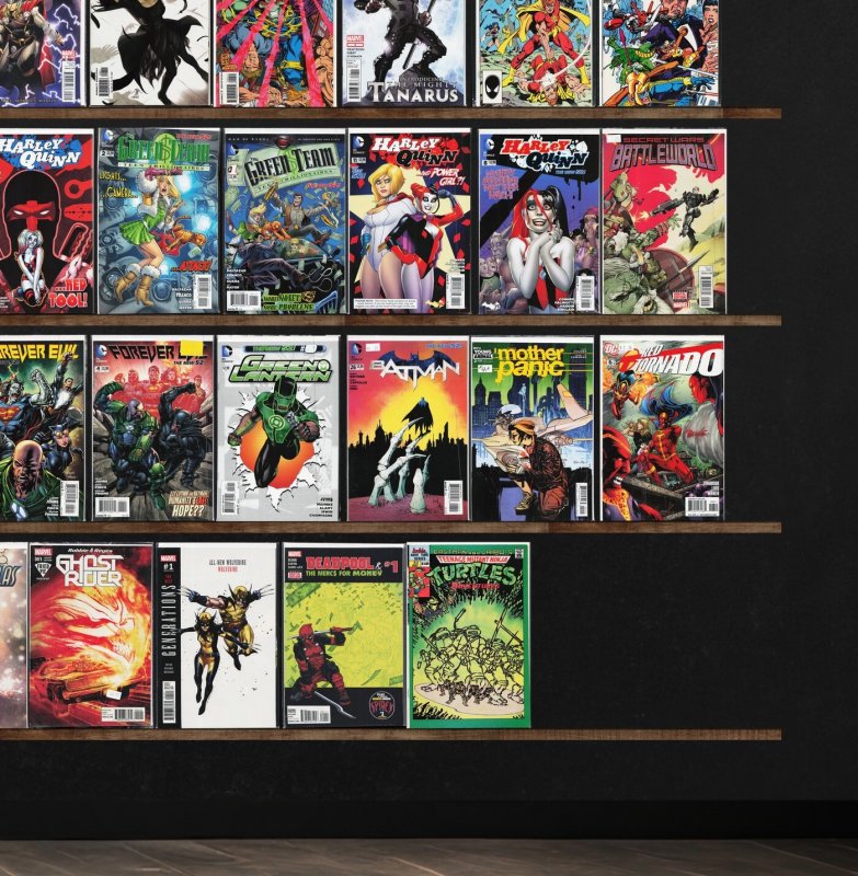 Huge Lot 150+ Comics with Harley Quinn, Sleepwalker, Forever Evil & More!