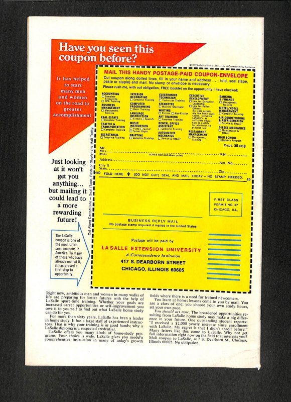 Daredevil #115 Ad for Incredible Hulk #181!