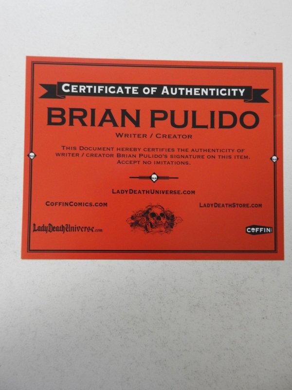 Hellwitch: The Forsaken Risque Edition (2020) NM Condition! Signed W/ COA!