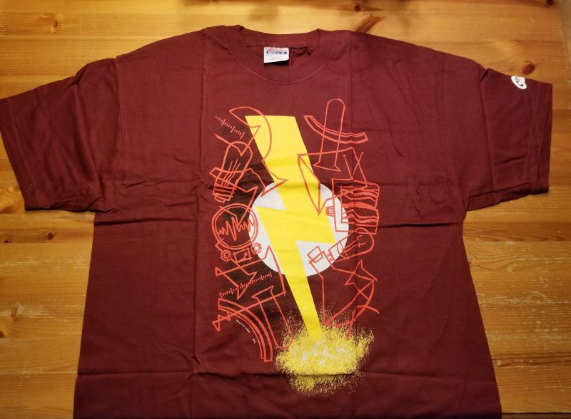 Flash New Frontier T-Shirt L NOS w/ Tags DC Comics