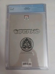Inferno #1 Store Exclusive Nakayama Virgin Variant - 2021 - CGC 9.8
