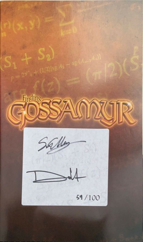 FINDING GOSSAMYR #1 NJOY GAMES &COMICS EXCLUSIVE SIGNED VARIANT SET NM B3.
