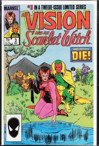 The Vision and the Scarlet Witch #3 Direct Edition (1985) The Vision