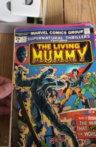 Supernatural Thrillers #12 (1975) The Living Mummy 