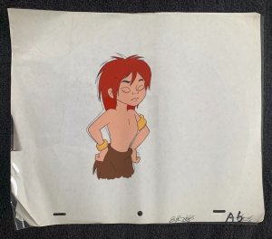1993 CRO Children's TV Workshop Original Animation Drawing & Cel 07-338 A6