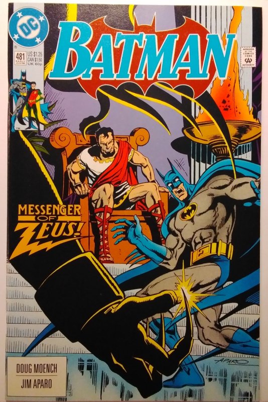 Batman #481 Direct Edition (1992) | Comic Books - Modern Age, DC Comics,  Batman, Superhero / HipComic