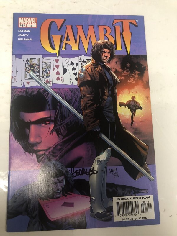 Gambit (2004) # 3 Variant • Signed Georges Jeanty • Marvel Comics • John Layman