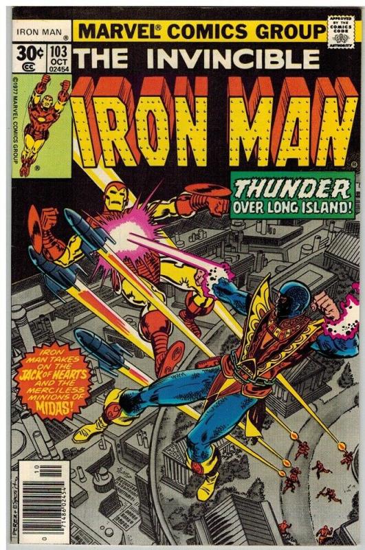 IRON MAN 103 VF Oct. 1977