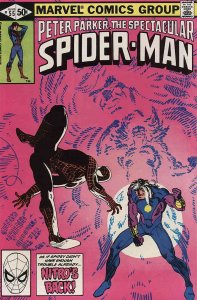 Spectacular Spider-Man, The #55 FN ; Marvel | Frank Miller Nitro