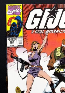 G.I. Joe: A Real American Hero #105 (1990) - Cobra's Ambush - NM!