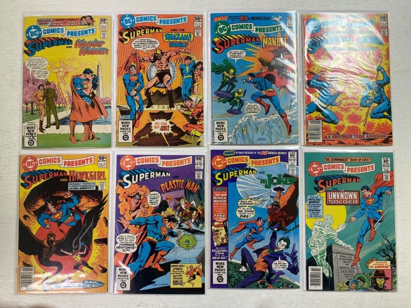 DC Comics Presents comic lot from:#4-50 +ANN 39 diff 6.0 FN (1978-82)