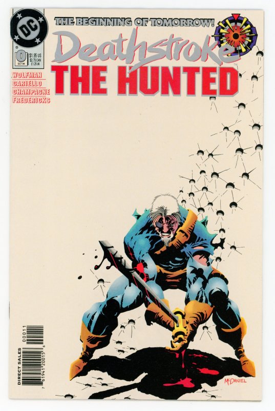 Deathstroke the Hunted #0 Marv Wolfman Vigilante NM-