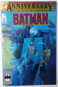 Batman #400 (8.0, 1986) Cover art by Bill Sienkiewicz