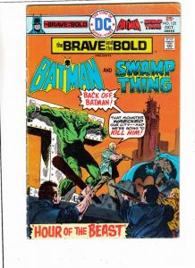 Brave and the Bold, The #122 (Oct-75) VG/FN+ Mid-Grade Batman, Swamp Thing