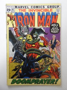 Iron Man #43 (1971) VG- Condition! Moisture stain
