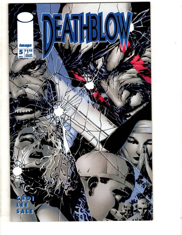 Lot Of 14 Deathblow Image Comic Books # 0 1 2 3 4 5 (2) 6 7 8 9 10 11 12  CR30
