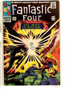 Fantastic Four # 53 VG/FN Marvel Comic Book Black Panther Thing Human Torch JL3