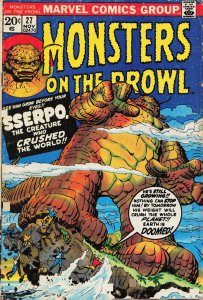 Monsters on the Prowl #27 (1973) Sserpo